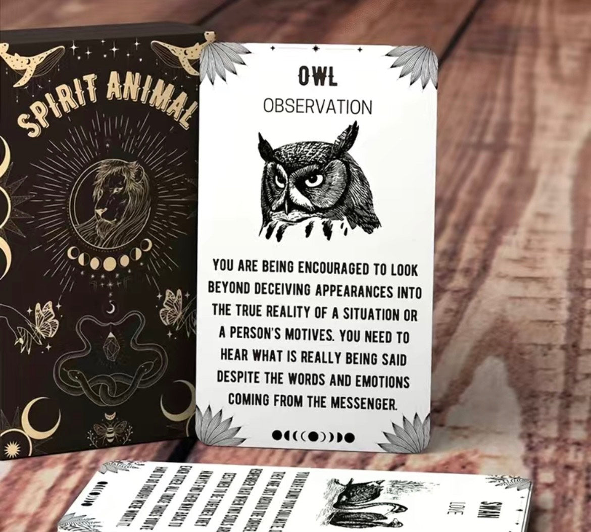 Tarot, Spirit of the Animal Oracle Cards