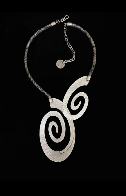 Handmade Pewter Necklace