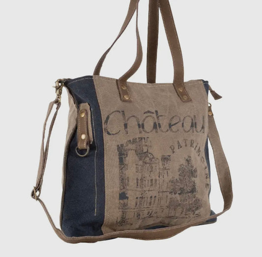 Chateau Shoulder Tote with Strap