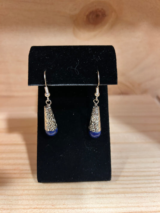 925 Sterling Silver with Lapis