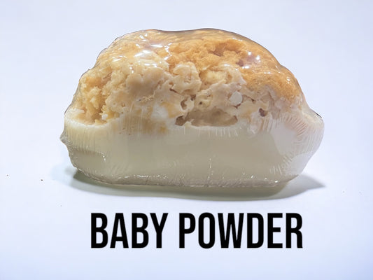 Natural Sea Sponge Goats Milk and Olive Oil Soap Baby Powder