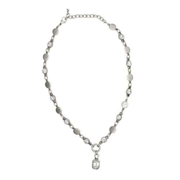 CHANOUR Handmade Crystal Pewter Necklace - NN3570