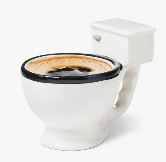 Drinking from the throne! Coffee mug
