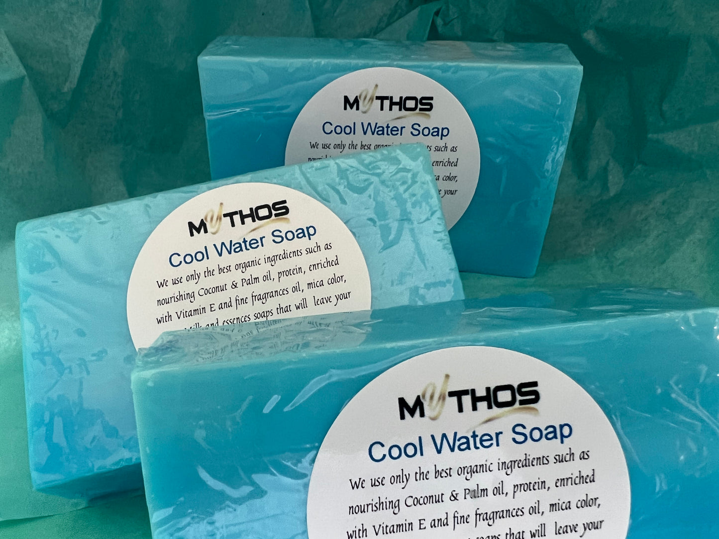Cool Water 8 oz Bath Soap