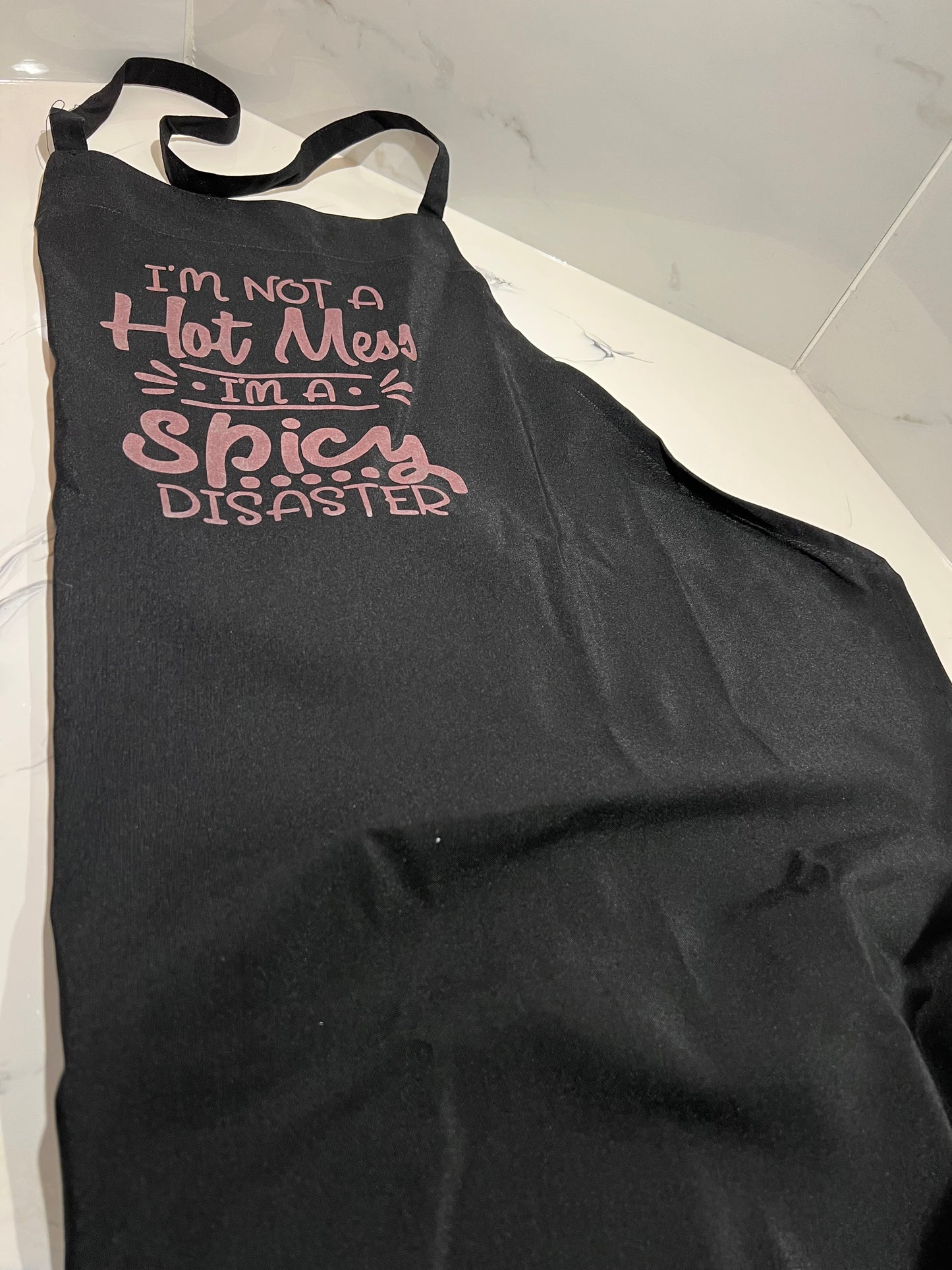 Don't mess with the cook, aprons for her!