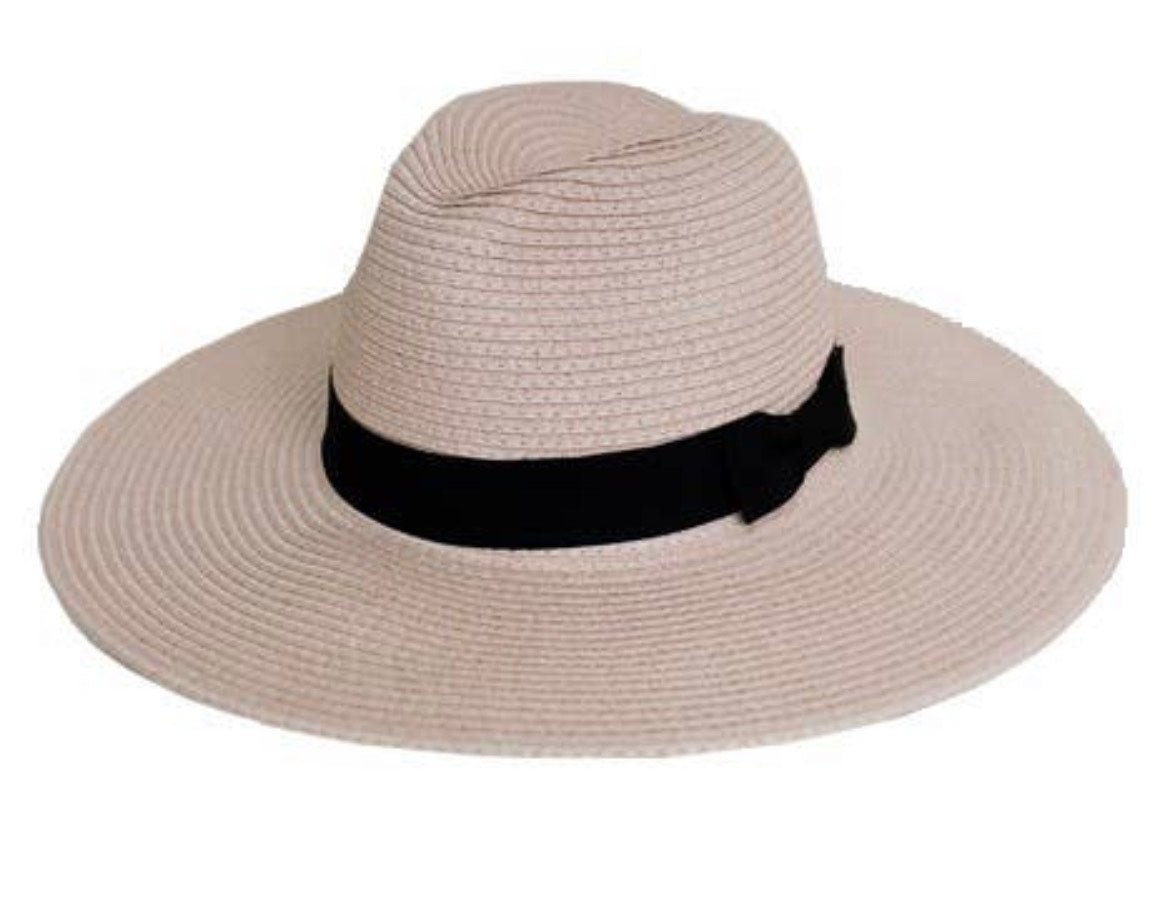Brim Panama Style Soft Toyo Straw Unisex Hat
